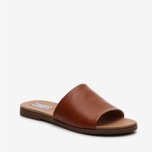Steve Madden Karolyn Cognac Slide Sandal